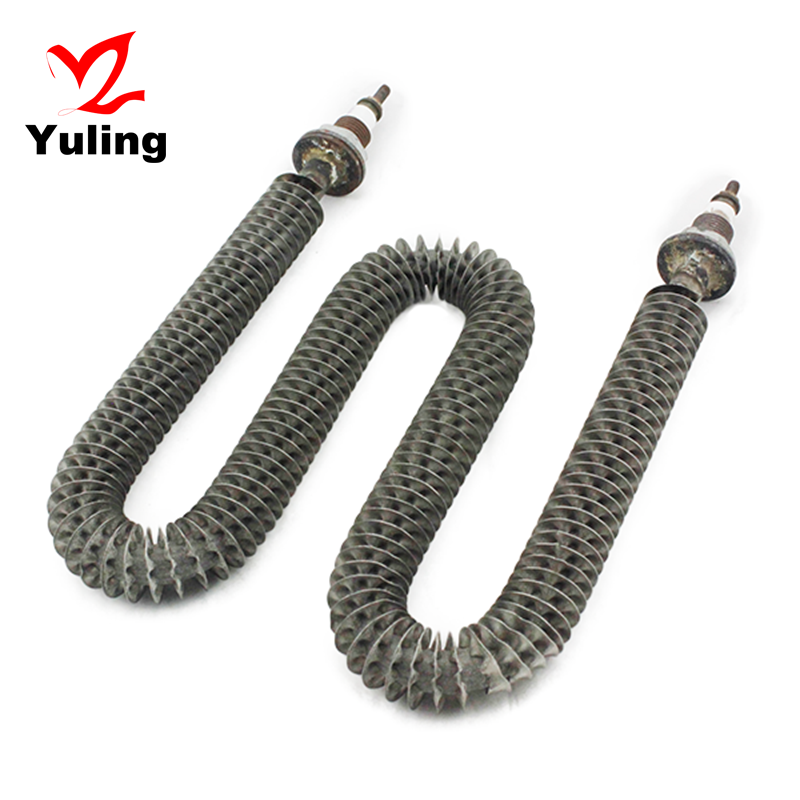 220V 230V Industrial Electric I U W Type Stainless Steel Heating Elements Finned Tubular Air Heater